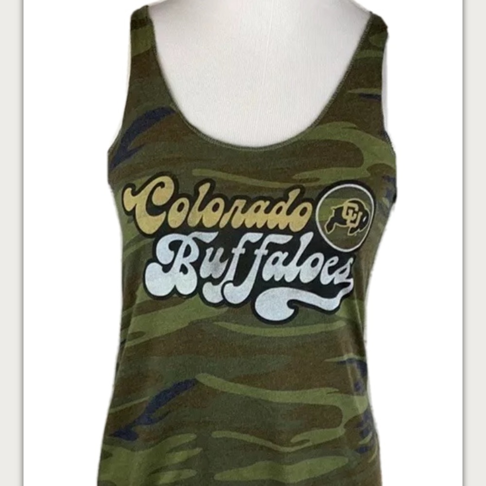Colorado Buffaloes CU Racerback Tank Top Shirt S